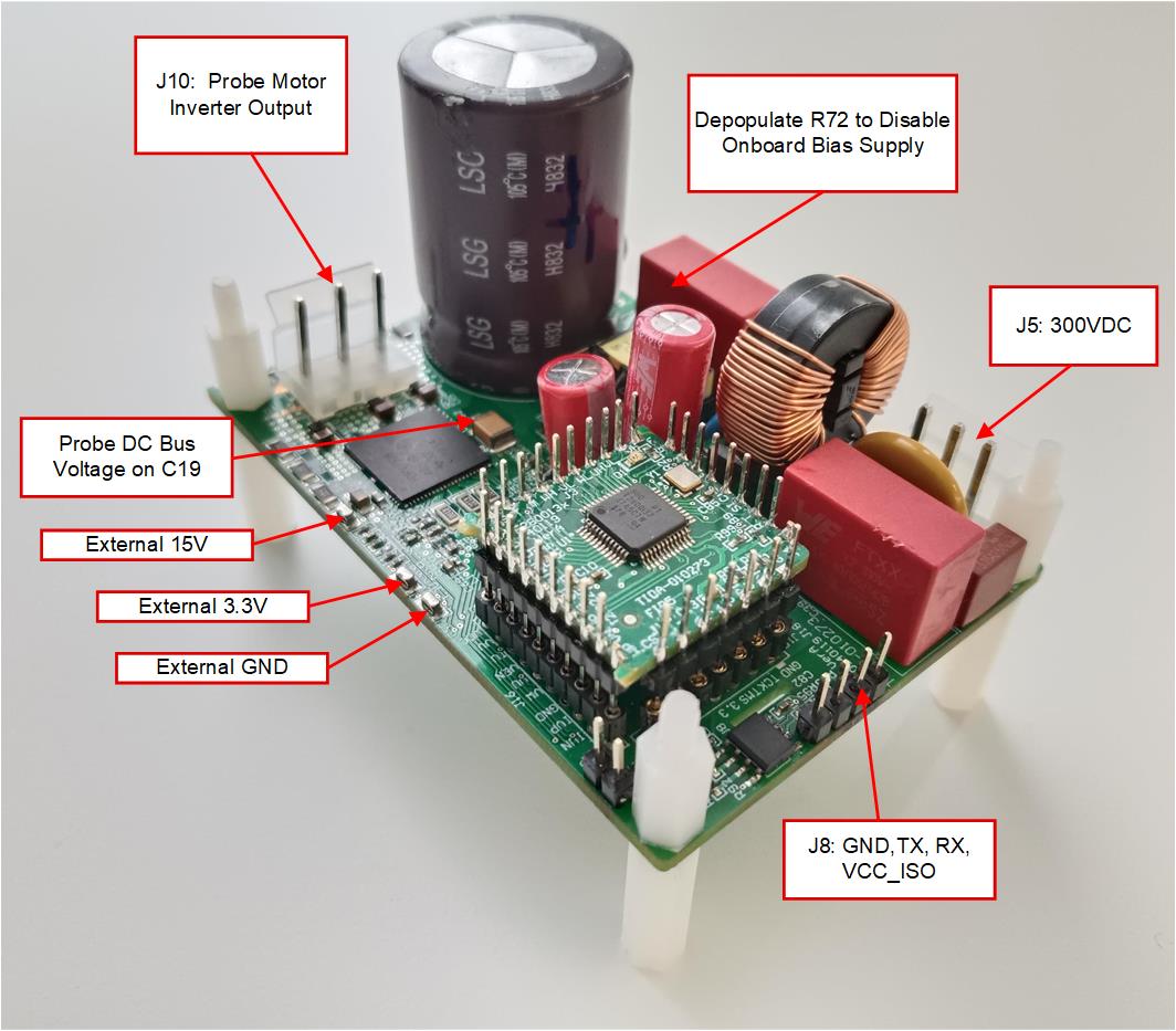 TIDA-010273 IPM Efficiency Test Setup with
                    External Bias Supply