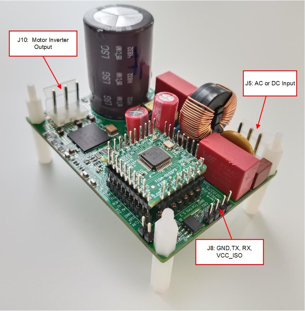 TIDA-010273 Hardware Connection for Testing With GUI Software