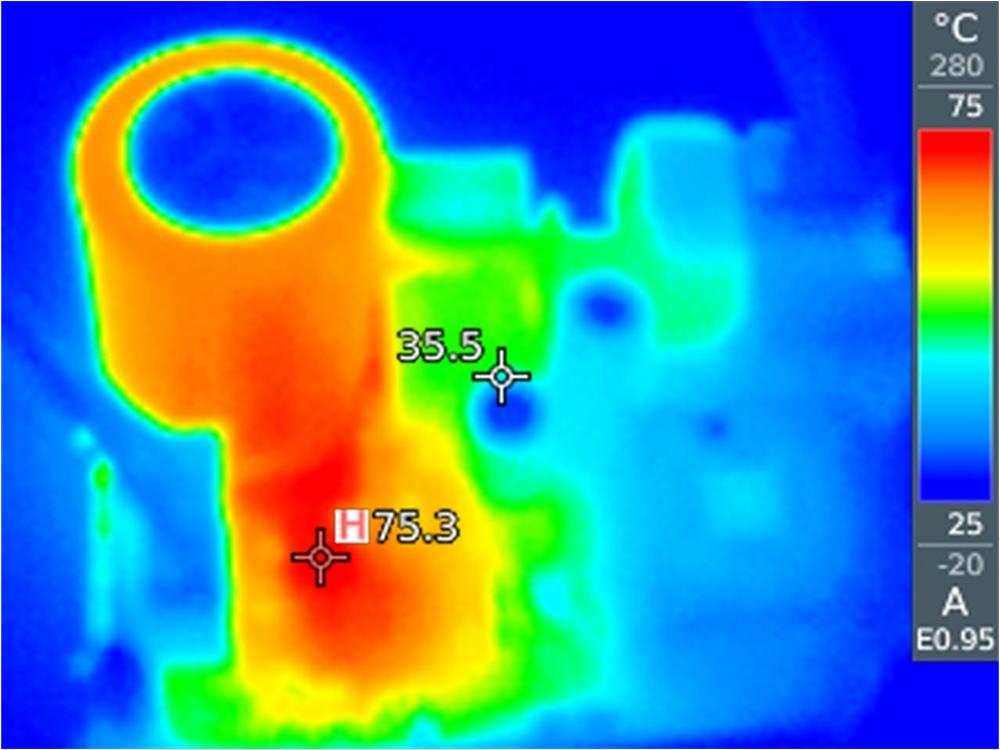 TIDA-010273 Thermal Permanence Under
                    220VAC, 250W, 290Hz