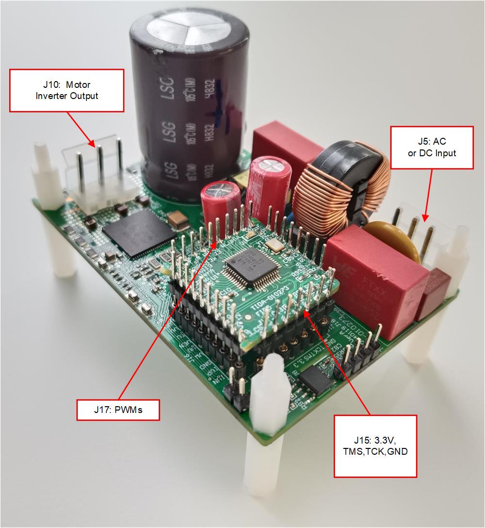 TIDA-010273 Connect the External AC or DC Power Supply to Verify the Hardware