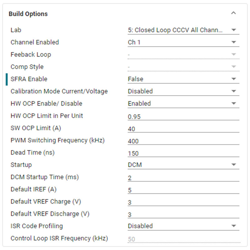 TIDA-010090 Build Options for Lab
                    5