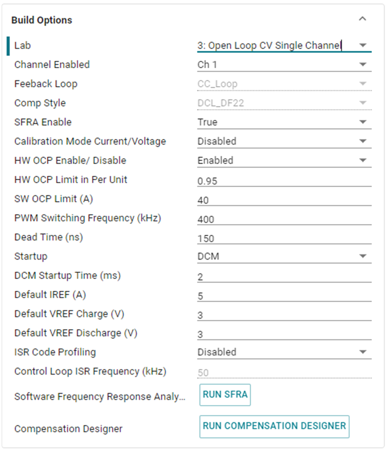 TIDA-010090 Build Options for Lab
                    3