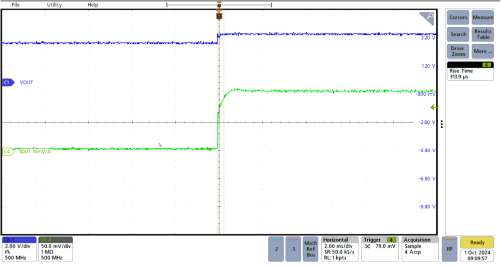 TIDA-010090 Transient Response at 10A
                    Start-Up