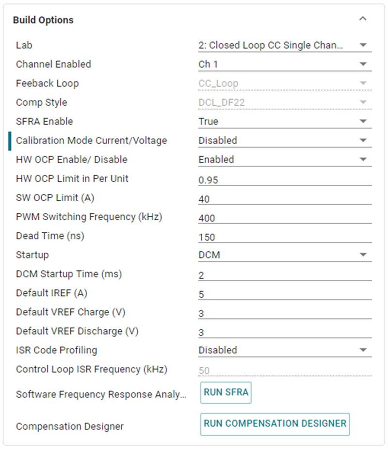 TIDA-010090 Build Options for Lab
                    2