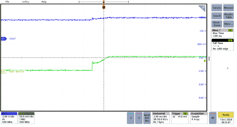 TIDA-010090 Transient Response at 5A
                    Start-Up