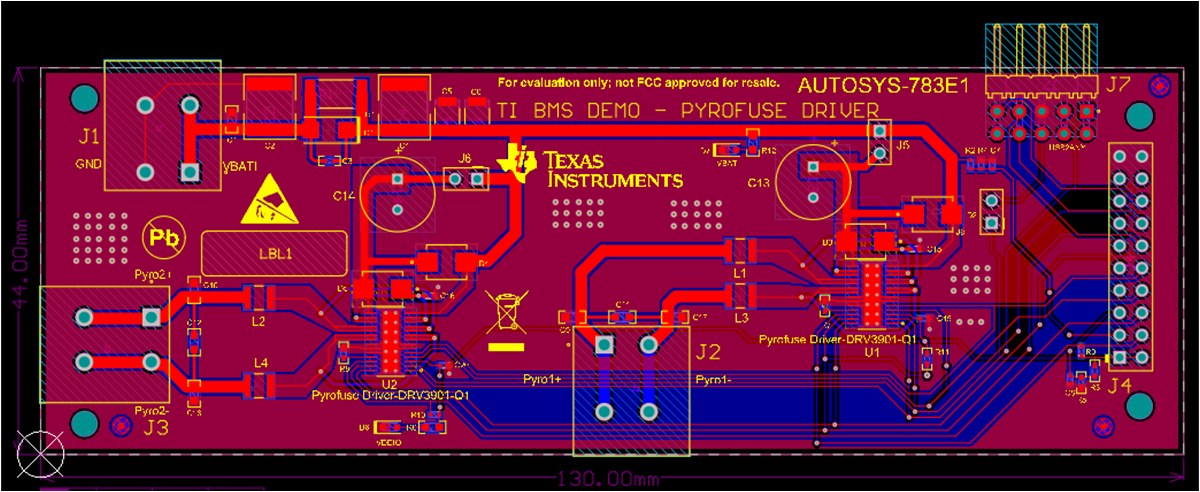 TIDA-020075 TIDA-020075 PCB Layout Top