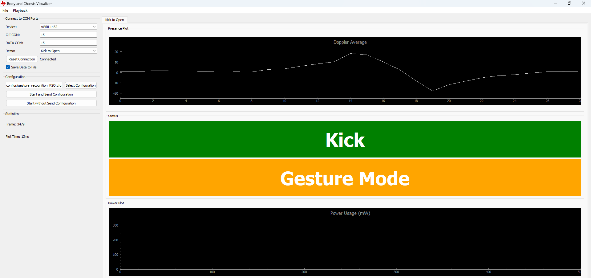 TIDEP-01036 Kick Detected