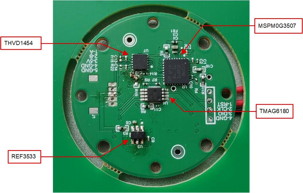 TIDA-010947 PCB Bottom View