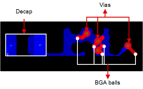 TIDEP-01033 Decoupling Capacitor Placement: Non-Best Practice