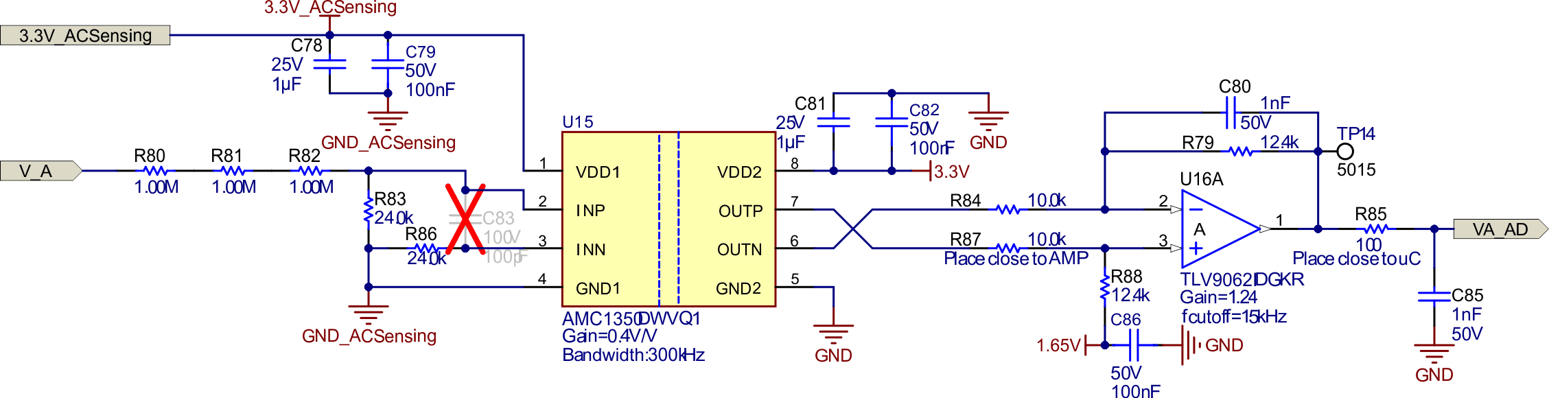 TIDA-010257 Input AC Voltage Sensing